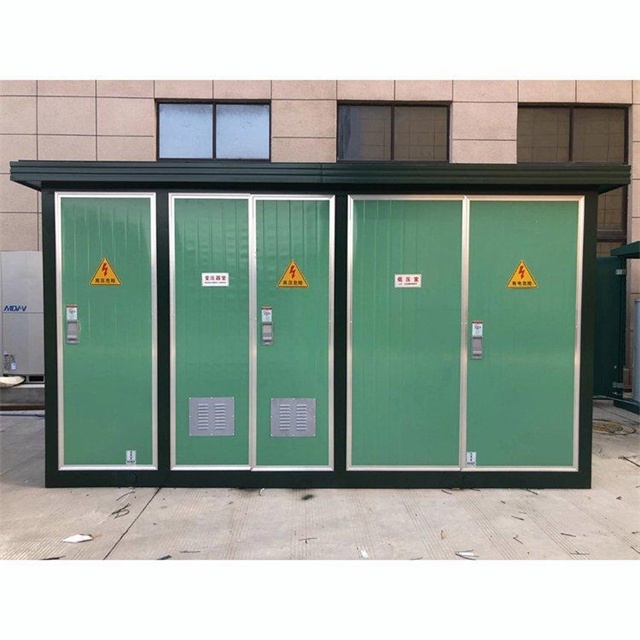 蓬安1600KVA欧式箱式变压器